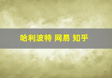 哈利波特 网易 知乎